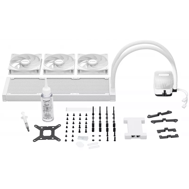 be quiet! LIGHT LOOP 360mm White procesoriaus vandens aušintuvas (viskas viename) 12 cm 1 vnt.