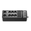 APC Back-UPS 500VA/300W, 230V, 8x prancūziški/belgiški lizdai, USB-A, keičiama baterija