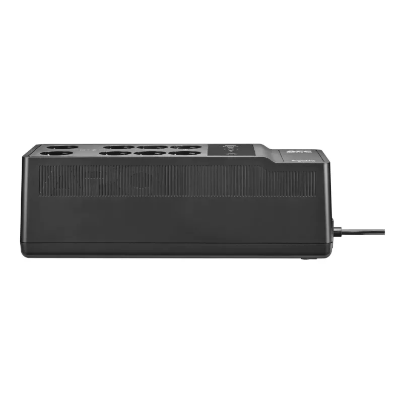 APC Back-UPS, 1050VA/600W, montuojamas ant grindų/sienos, 230V, 8x Schuko CEE 7/3 lizdai, USB A+C prievadas, keičiama baterija