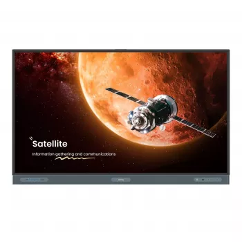 BenQ RP7504 interaktyvi lenta 190,5 cm (75 colių) 3840 x 2160 pikselių liečiamas ekranas Juoda