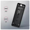 AXAGON EEM2-20G ARMORED dėžutė M.2 NVMe SSD, USB-C 20 Gbps, juoda