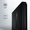 Išorinis USB-C 10Gbps metalinis dėklas Axagon EEM2-UB2 M.2 NVMe SSD diskams, juodas