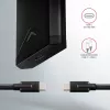 Išorinis USB-C 10Gbps metalinis dėklas Axagon EEM2-UB2 M.2 NVMe SSD diskams, juodas