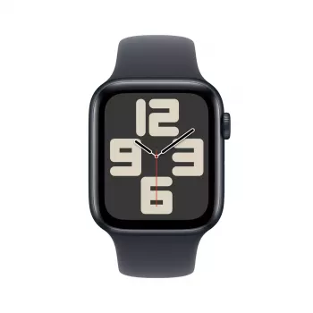 Išmanusis laikrodis Apple Watch SE GPS 44mm Midnight Aliuminio korpusas Juoda