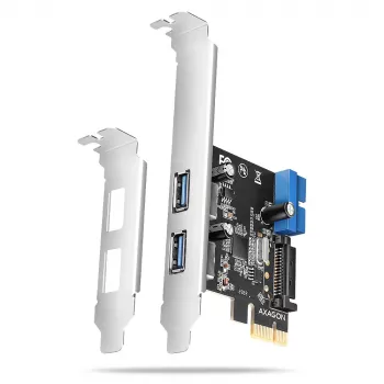 Axagon PCEU-232RS PCIe valdiklis 2x išor. + 2x vid. USB 5Gbps