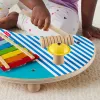 Fisher-Price medinis muzikinis stalas su perkusiniais instrumentais, 3 medinės dalys