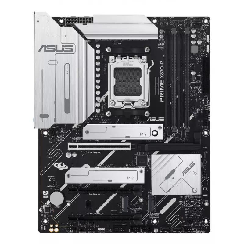 ASUS PRIME X870-P AMD X870 Socket AM5 ATX pagrindinė plokštė
