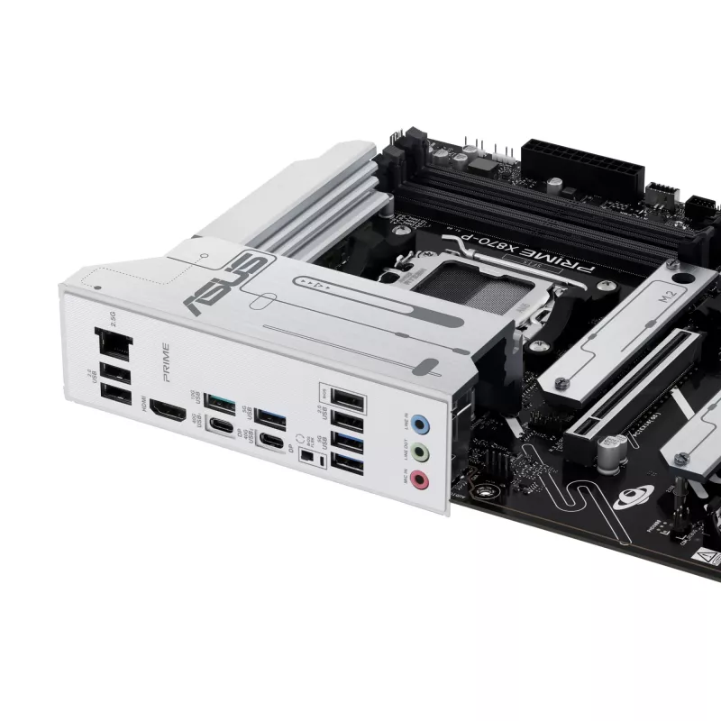 ASUS PRIME X870-P AMD X870 Socket AM5 ATX pagrindinė plokštė