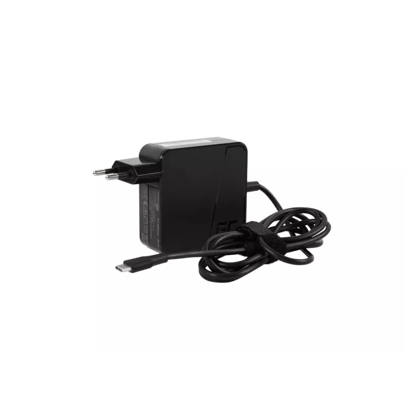 GREEN CELL Universalus 65 W maitinimo adapteris / inverteris, juodas