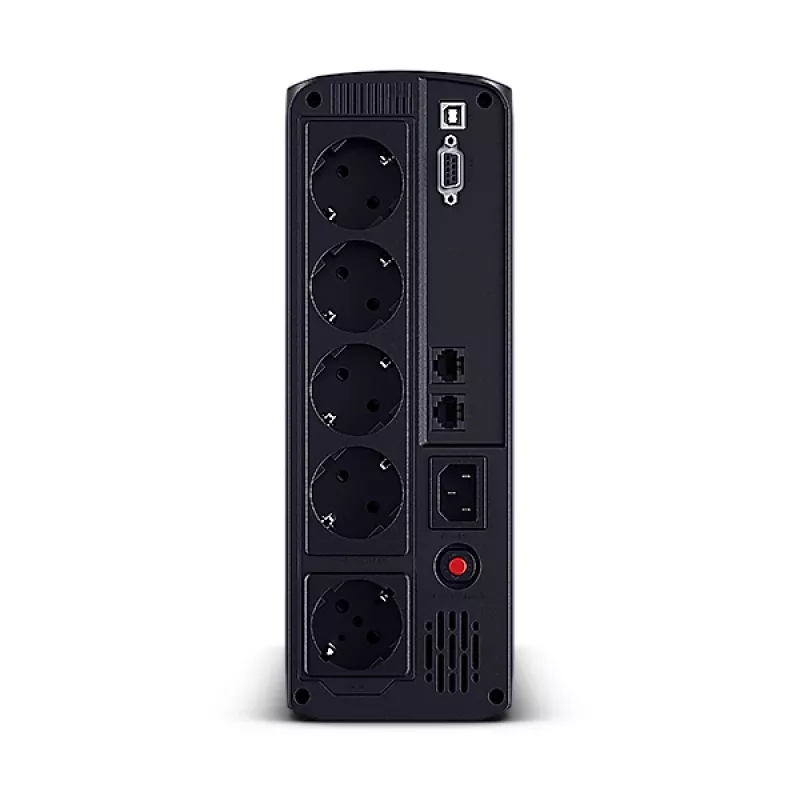 Nepertraukiamo maitinimo šaltinis CyberPower VP1600ELCD, linijinis-interaktyvus, 1.6 kVA, 960 W, 5 kištukinių lizdų
