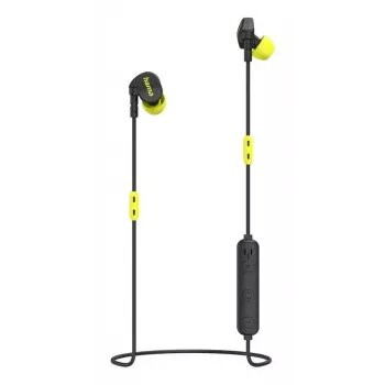 Hama Freedom Athletics II belaidė ausinė su ausų kilpa, Bluetooth, juoda/geltona