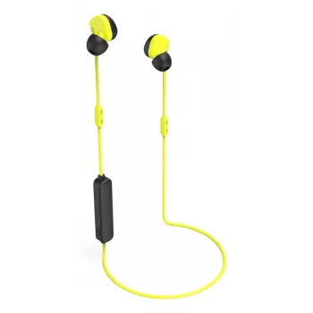 Hama Freedom Athletics II Belaidė ausinė su kabliuku, sportinė, į ausį, Bluetooth, juoda/geltona