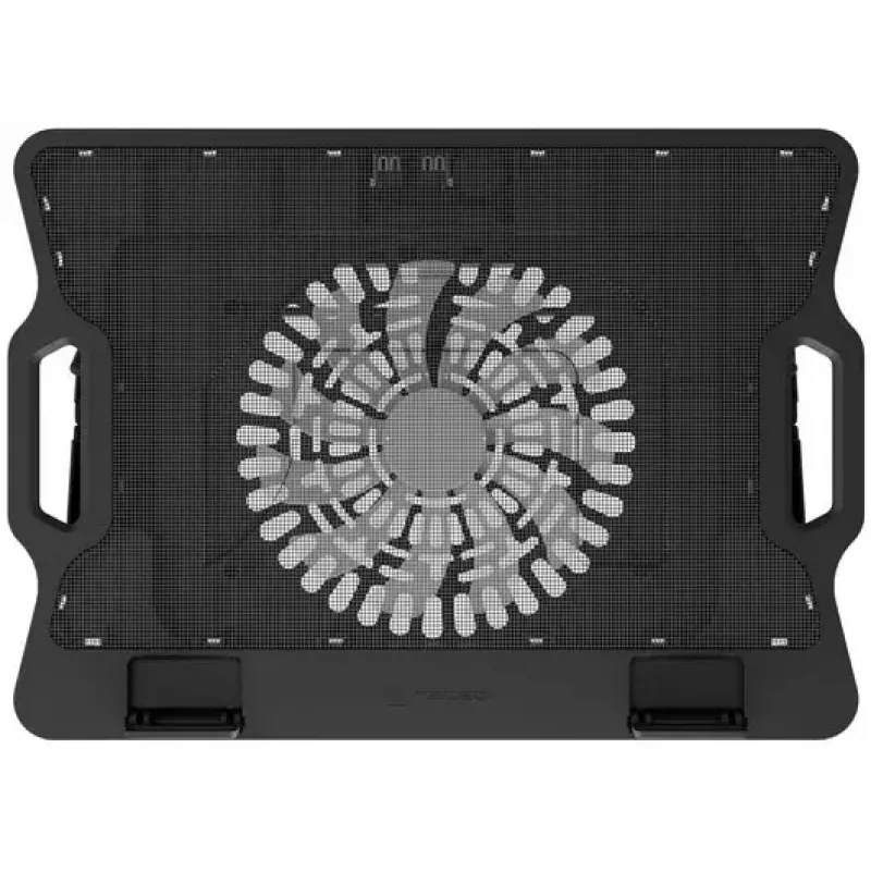 Aušinimo padėklas nešiojamam kompiuteriui NATEC DIPPER 2, iki 17,3 colio (43,9 cm), 1 ventiliatorius 18 cm, 650 RPM, USB, juodas
