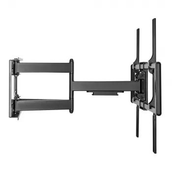 Techly plonas sieninis laikiklis 60-120 colių LCD LED televizoriui, juodas, maksimali apkrova 120 kg