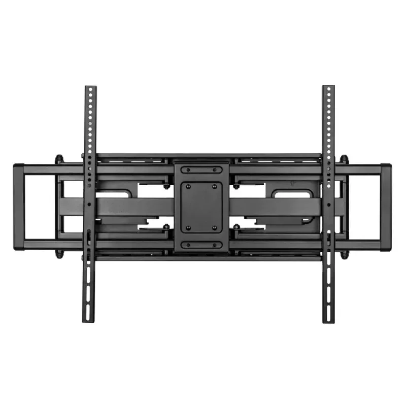 Techly plonas sieninis laikiklis 60-120 colių LCD LED televizoriui, juodas, maksimali apkrova 120 kg