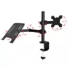 Techly ICA-LCD 174NB monitorių stovas 81,3 cm (32 inch) stalas Juoda