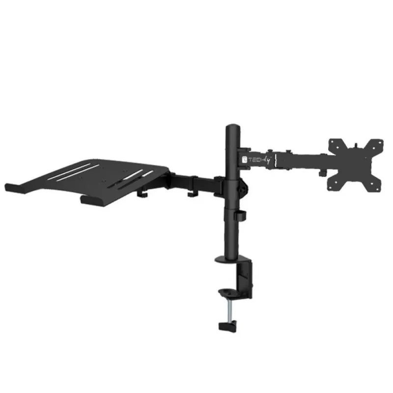 Techly ICA-LCD 174NB monitorių stovas 81,3 cm (32 inch) stalas Juoda