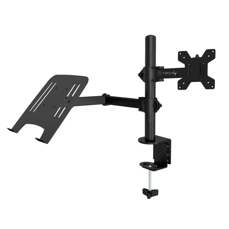 Techly ICA-LCD 174NB monitorių stovas 81,3 cm (32 inch) stalas Juoda