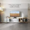 Techly ICA-LCD S07L TV stovas 165,1 cm (65 inch) juodas