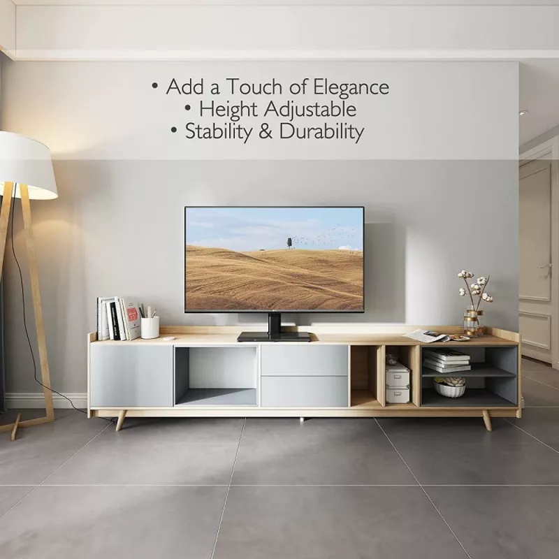 Techly ICA-LCD S07L TV stovas 165,1 cm (65 inch) juodas