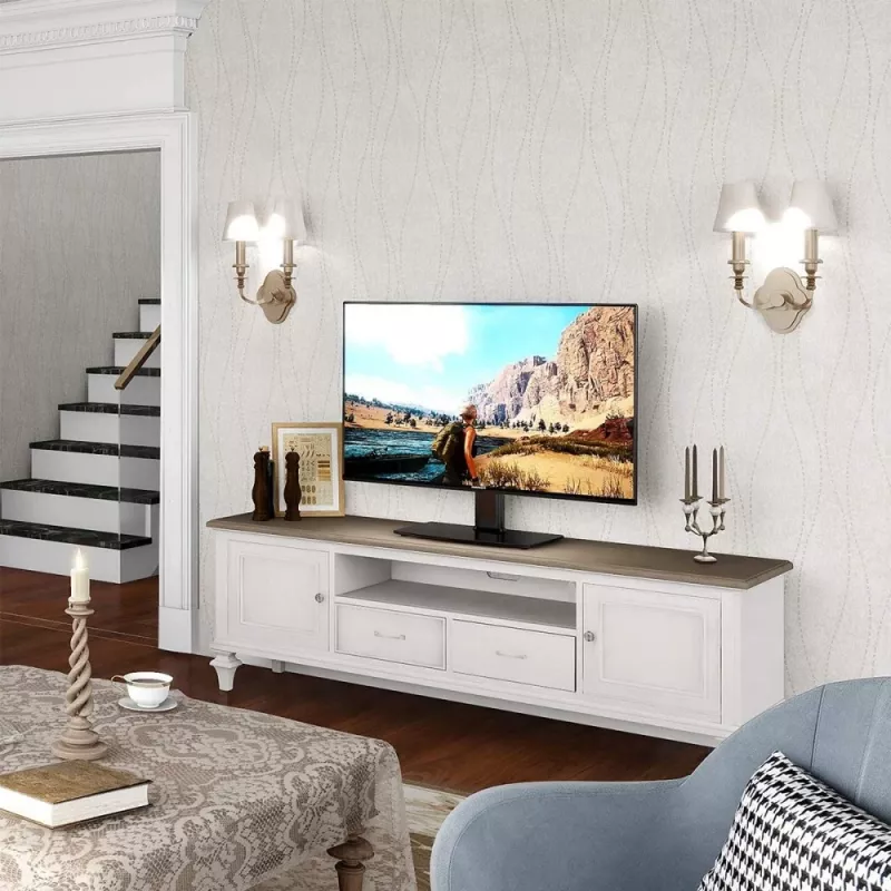 Techly ICA-LCD S07L TV stovas 165,1 cm (65 inch) juodas