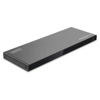 DIGITUS HDMI skirstytuvas 1x8, 4K/60Hz, HDCP 2.3, EDID valdymas