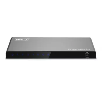 DIGITUS 5x1 HDMI jungiklis, 8K/60Hz (4:4:4), HDR, HDCP 2.3