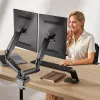 Techly ICA-LCD 462B monitorio laikiklis / stovas 81,3 cm (32 col.) stalas Juoda