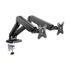 Techly ICA-LCD 462B monitorio laikiklis / stovas 81,3 cm (32 col.) stalas Juoda