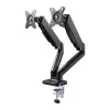 Techly ICA-LCD 462B monitorio laikiklis / stovas 81,3 cm (32 col.) stalas Juoda