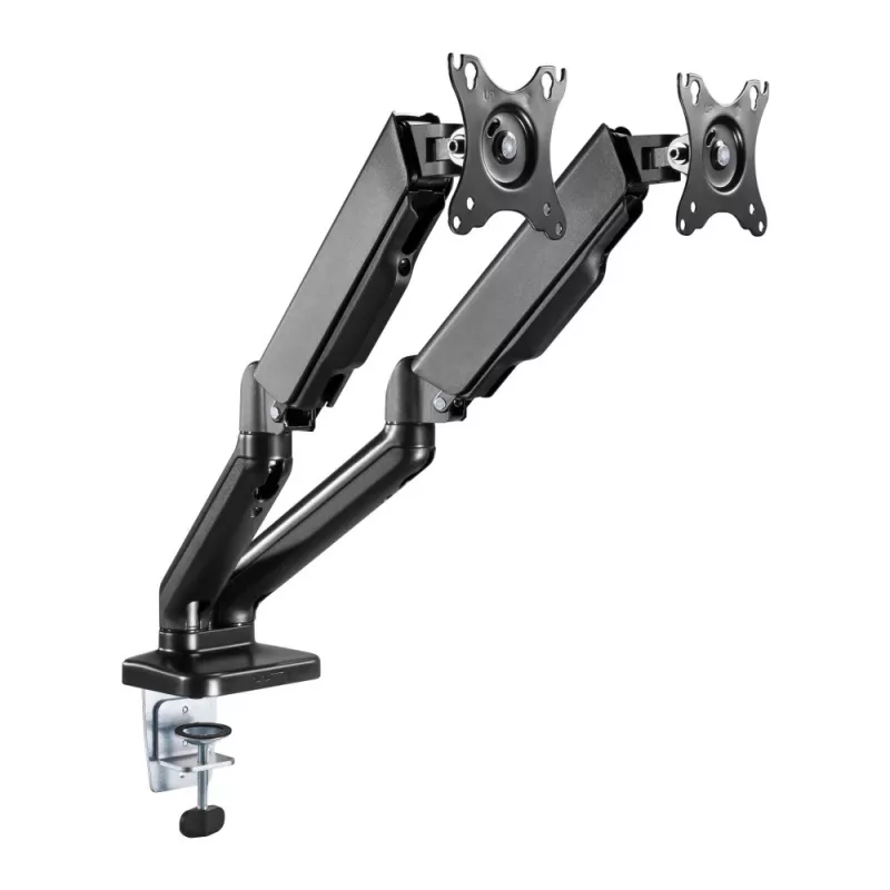 Techly ICA-LCD 462B monitorio laikiklis / stovas 81,3 cm (32 col.) stalas Juoda