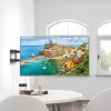 TV laikiklis Techly ICA-PLB 490, ištraukiamas, iki 80 colių, juodas