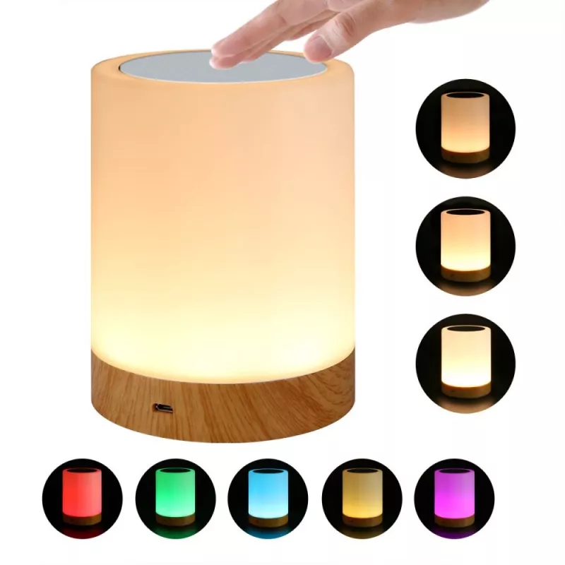 Stalinė lempa Techly I-LED TOUCH 1,6 W balta LED lietimo valdymas