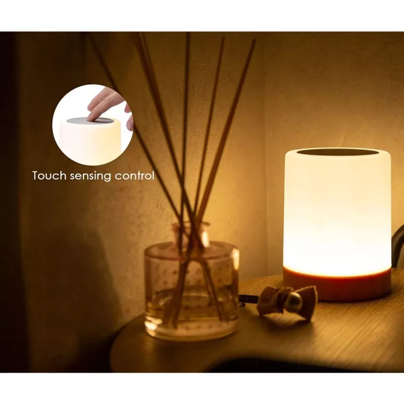 Stalinė lempa Techly I-LED TOUCH 1,6 W balta LED lietimo valdymas