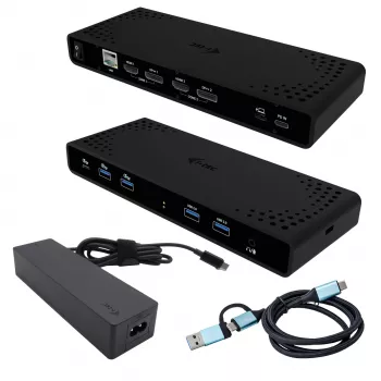 i-tec Universal Dual 4K Display Docking Station su Power Delivery 85W