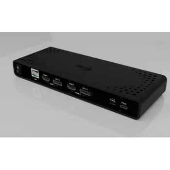 i-tec Universal Dual 4K Display Docking Station su Power Delivery 85W