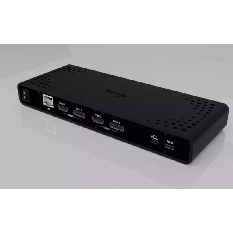 i-tec Universal Dual 4K Display Docking Station su Power Delivery 85W