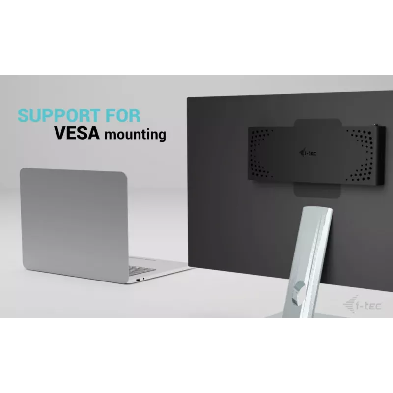 i-tec Universal Dual 4K Display Docking Station su Power Delivery 85W