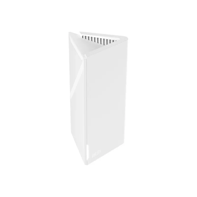 MSI Roamii BE Lite tinklo sistema 2 vnt., dvikryptė (2,4 GHz / 5 GHz), Wi-Fi 7 (802.11be), balta, vidinės antenos