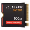 WESTERN DIGITAL SSD - WD_BLACK SN770M - 500GB - PCIe Gen4 - M.2 2230