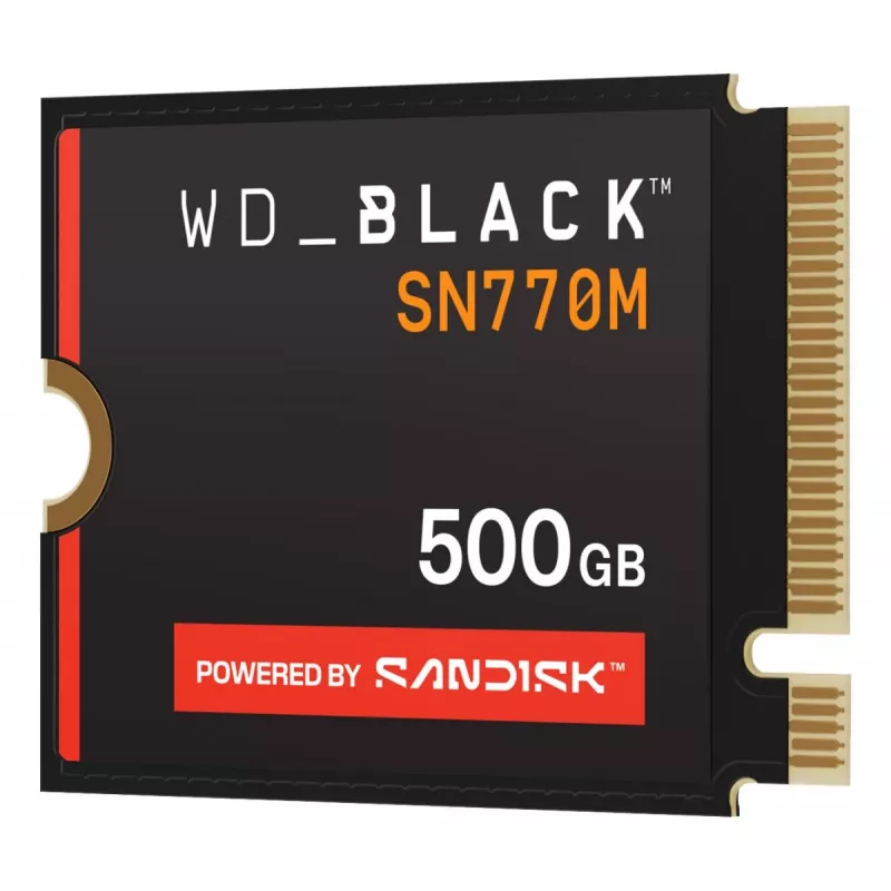 WESTERN DIGITAL SSD - WD_BLACK SN770M - 500GB - PCIe Gen4 - M.2 2230