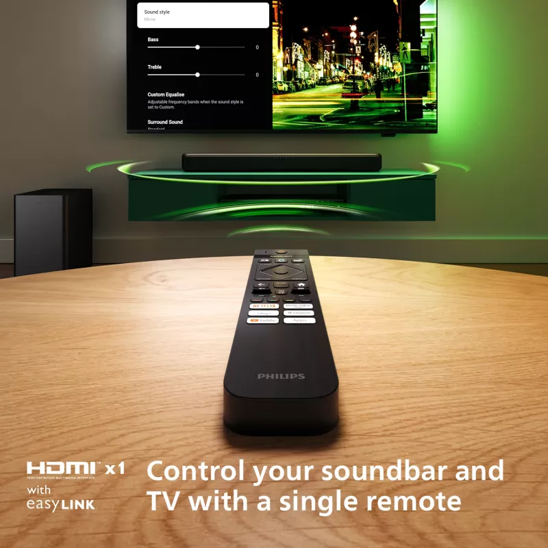 Garsiakalbis soundbar Philips TAB5309/10 120 W