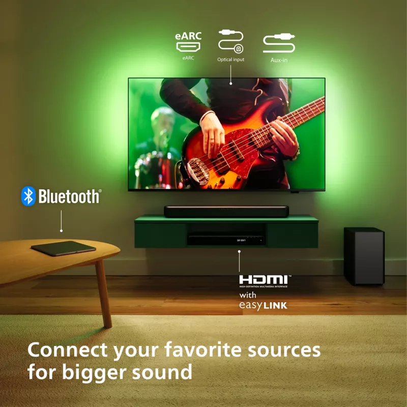 Garsiakalbis soundbar Philips TAB5309/10 120 W