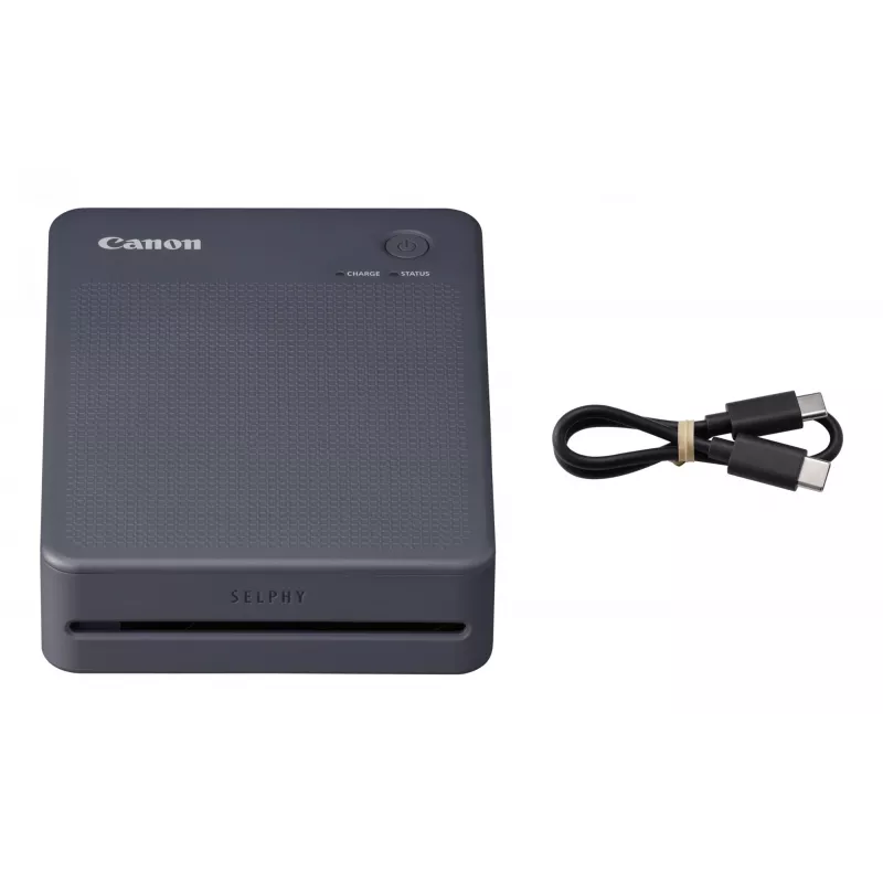 Canon SELPHY QX20 BK nešiojamasis nuotraukų spausdintuvas (dažų sublimacija, 287 x 287 DPI, 7,2x8,5 cm, Wi-Fi)