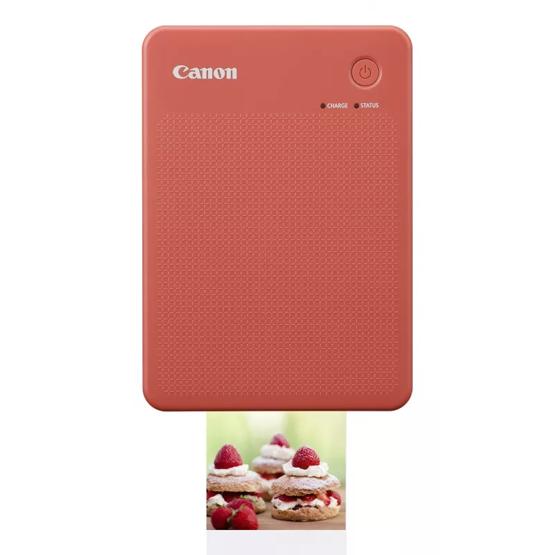 Canon SELPHY QX20 RD nešiojamasis nuotraukų spausdintuvas, dažų sublimacija, 287 x 287 DPI, 7,2x8,5 cm, Wi-Fi