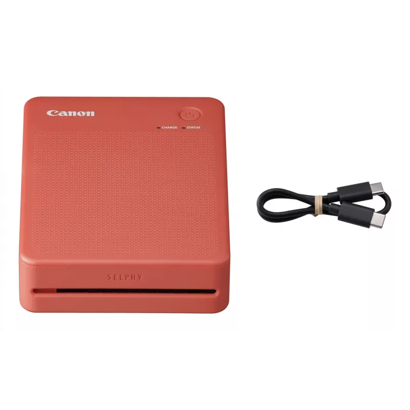 Canon SELPHY QX20 RD nešiojamasis nuotraukų spausdintuvas, dažų sublimacija, 287 x 287 DPI, 7,2x8,5 cm, Wi-Fi
