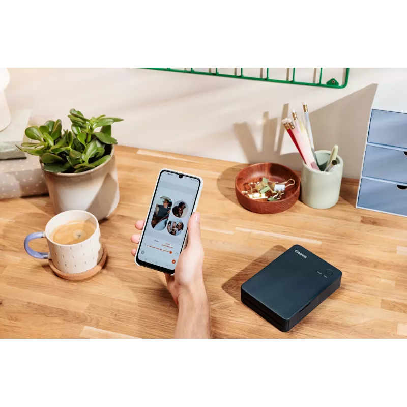 Canon SELPHY QX20 RD nešiojamasis nuotraukų spausdintuvas, dažų sublimacija, 287 x 287 DPI, 7,2x8,5 cm, Wi-Fi