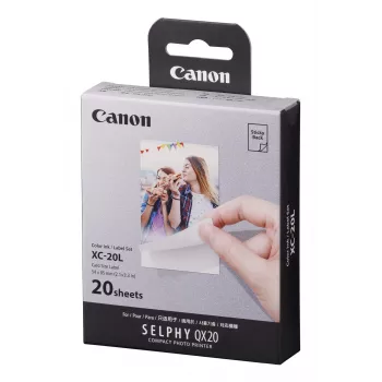 Canon XC-20L dažų sublimacinis popierius, 5,4x8,5 cm, 20 lapų
