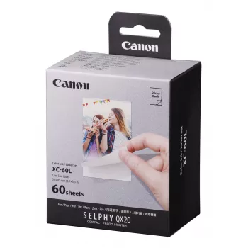 Canon XC-60L popieriaus rinkinys, sublimacinis, 5,4x8,5 cm, 60 vnt.