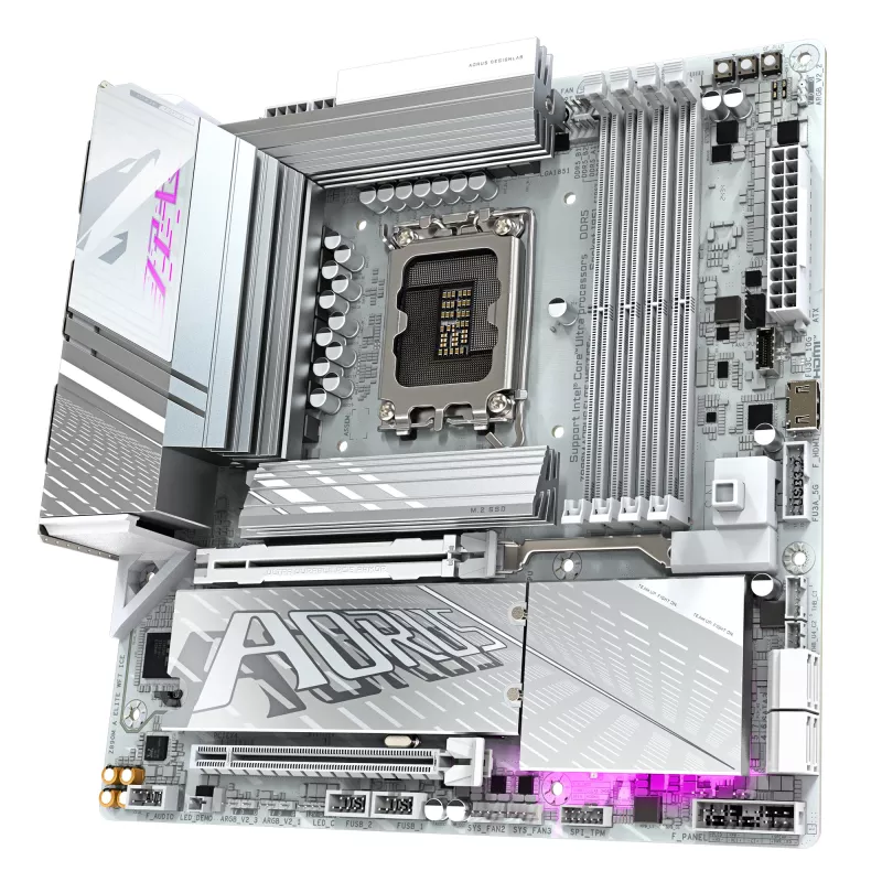 GIGABYTE Z890M AORUS ELITE WIFI7 ICE pagrindinė plokštė
